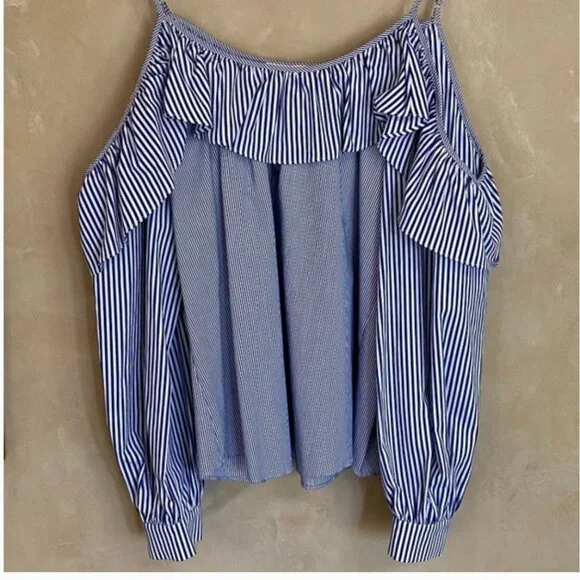 Parker "Maureen Combo" Blouse in Size XS - Picture 10 of 13